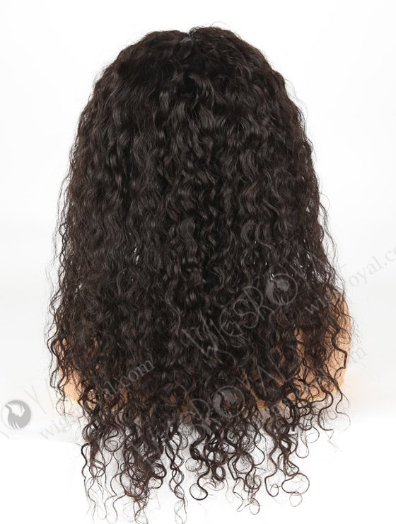 In Stock Indian Remy Hair 20" Molado Curly Natural Color HD Lace Closure Wig CW-01016-3546