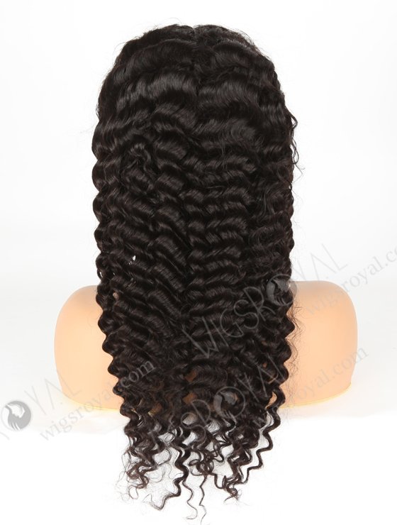In Stock Indian Remy Hair 22" Deep Body Wave Natural Color 5"×5" HD Lace Closure Wig CW-01002-3149