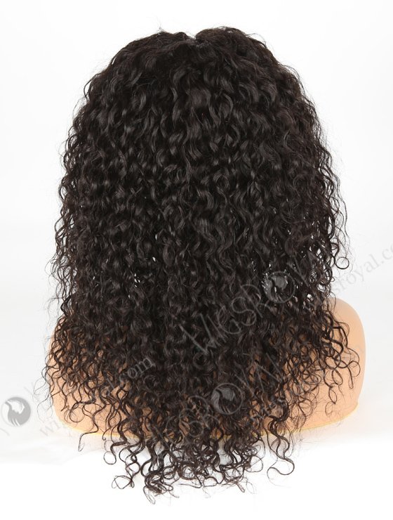 In Stock Indian Remy Hair 18" Molado Curly Natural Color 5"×5" HD Lace Closure Wig CW-01015-3530