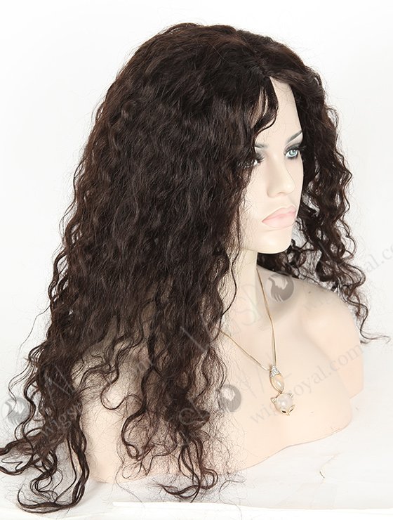 In Stock Indian Remy Hair 22" Loose Curl 2# Color Full Lace Glueless Wig GL-01033-3282