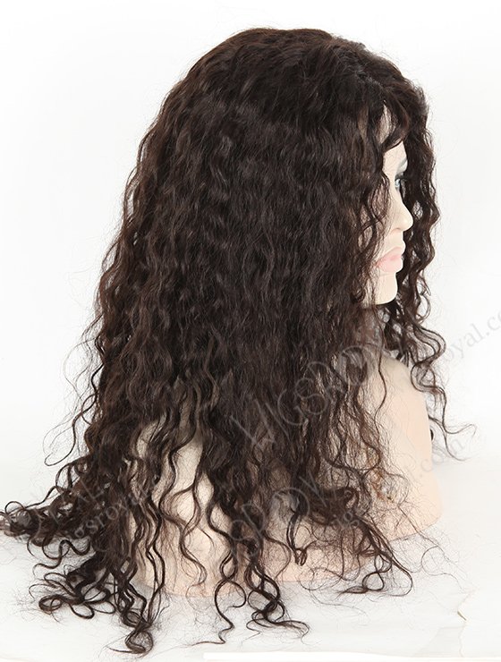 In Stock Indian Remy Hair 22" Loose Curl 2# Color Full Lace Glueless Wig GL-01033-3284