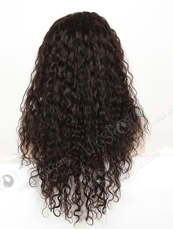 In Stock Indian Remy Hair 22" Loose Curl 2# Color Full Lace Glueless Wig GL-01033-3283