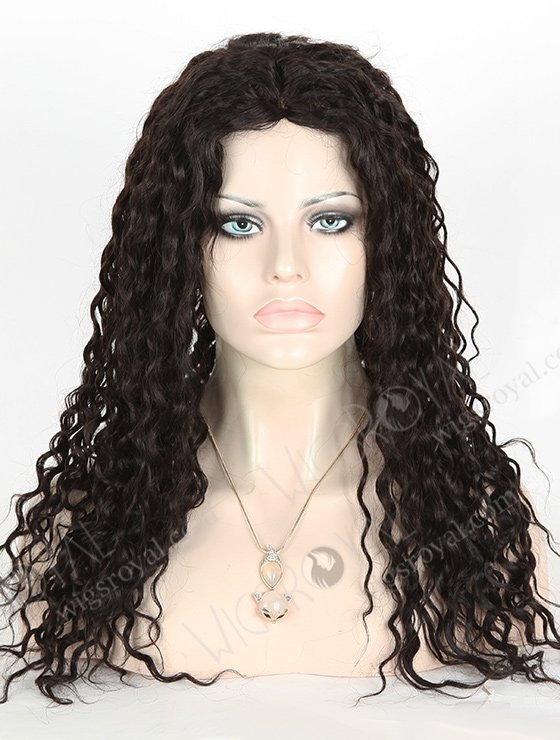 In Stock Indian Remy Hair 20" Spanish Wave 1B# Color Full Lace Glueless Wig GL-01032-3287