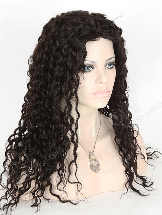 In Stock Indian Remy Hair 20" Spanish Wave 1B# Color Full Lace Glueless Wig GL-01032-3290
