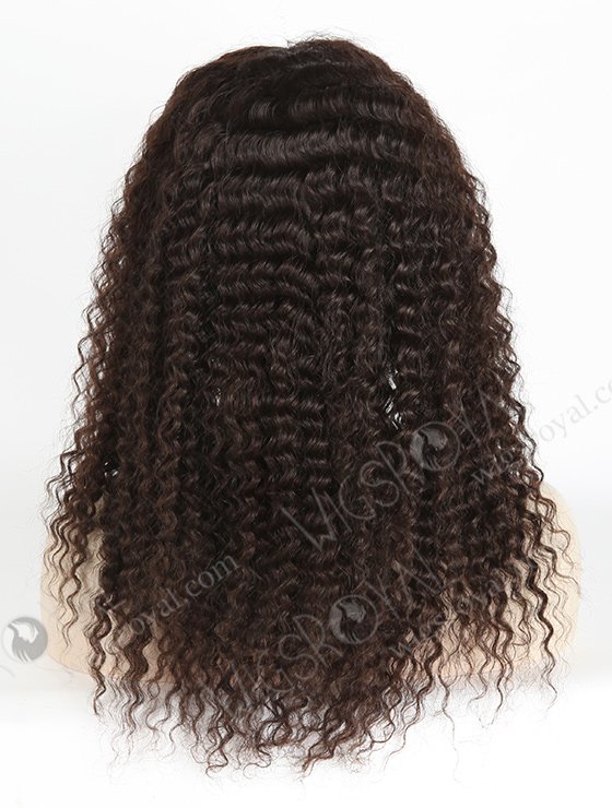 In Stock Indian Virgin Hair 18" Deep Wave Natural Color Full Lace Glueless Wig GL-02007-3259