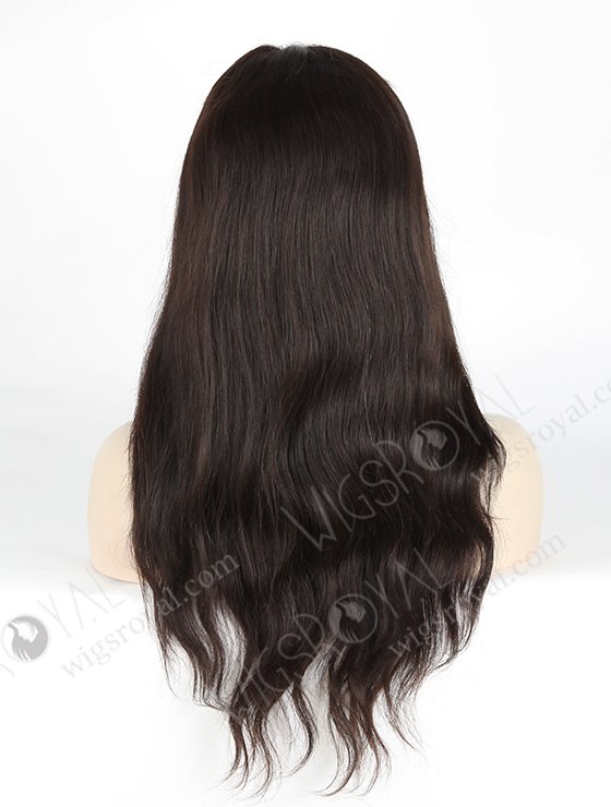 In Stock Indian Remy Hair 18" Natural Straight Natural Color Full Lace Glueless Wig GL-01003-3307