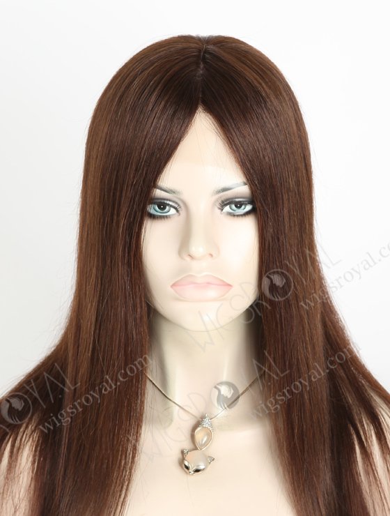 Best Wig Online Store Wholesale Natural Looking Wigs | In Stock European Virgin Hair 16" Straight 2a# Color Lace Front Silk Top Glueless Wig GLL-08009-3472