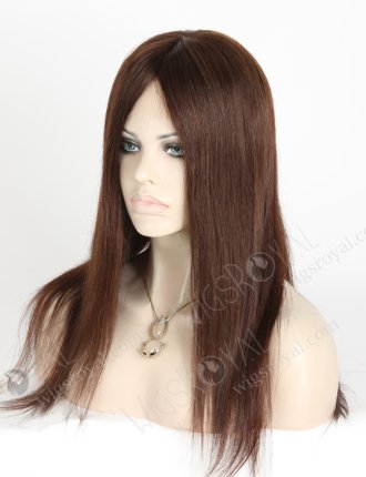 Best Wig Online Store Wholesale Natural Looking Wigs | In Stock European Virgin Hair 16" Straight 2a# Color Lace Front Silk Top Glueless Wig GLL-08009