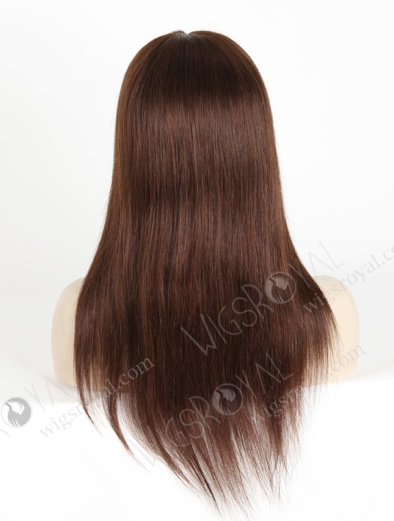Best Wig Online Store Wholesale Natural Looking Wigs | In Stock European Virgin Hair 16" Straight 2a# Color Lace Front Silk Top Glueless Wig GLL-08009-3475