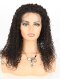In Stock Brazilian Virgin Hair 20" Tight Curly Natural Color Lace Closure Wig CW-04002