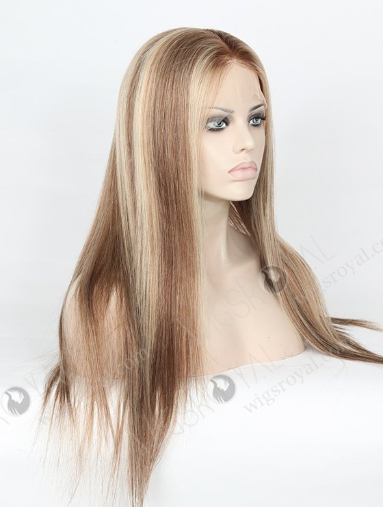 Hot Selling Color Silky Straight 20'' Peruvian Virgin Hair Wigs WR-LW-113-4215
