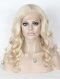 Hot Selling White Color Curly European Virgin Hair Full Lace Wigs WR-LW-114