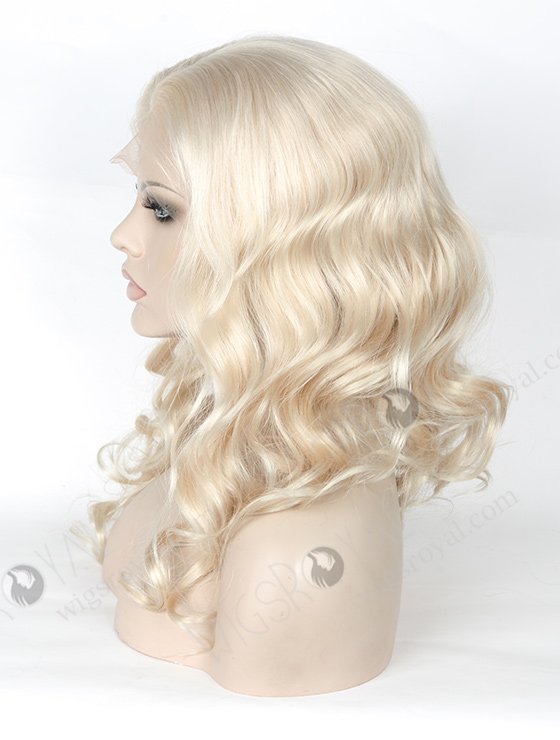 Hot Selling White Color 18'' European Virgin Hair Wigs WR-LW-114-4224