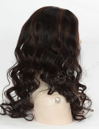 22'' Long 1b# Highlight 4# And 6# Color European Virgin Hair Wigs WR-LW-107