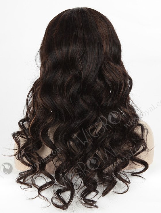22'' Long 1b# Highlight 4# And 6# Color European Virgin Hair Wigs WR-LW-107-4167