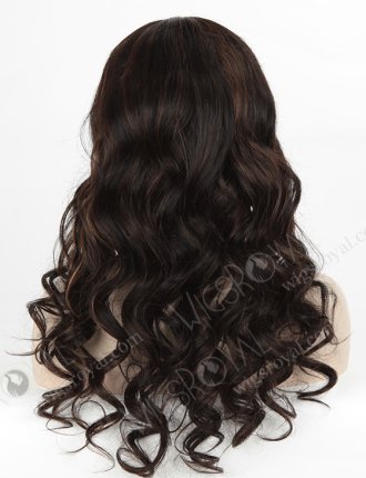 22'' Long 1b# Highlight 4# And 6# Color European Virgin Hair Wigs WR-LW-107