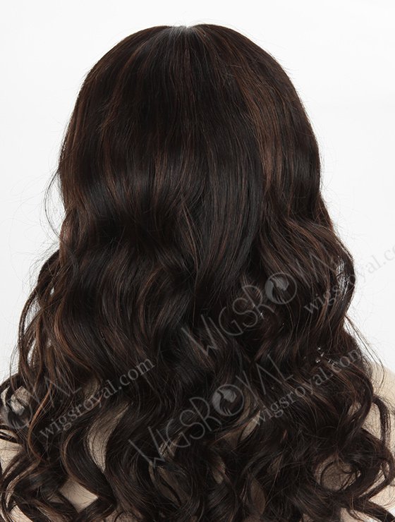 22'' Long 1b# Highlight 4# And 6# Color European Virgin Hair Wigs WR-LW-107-4166