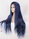 Silky Straight Long Ombre Color 1B#/Blue European Virgin Hair Wigs WR-LW-101