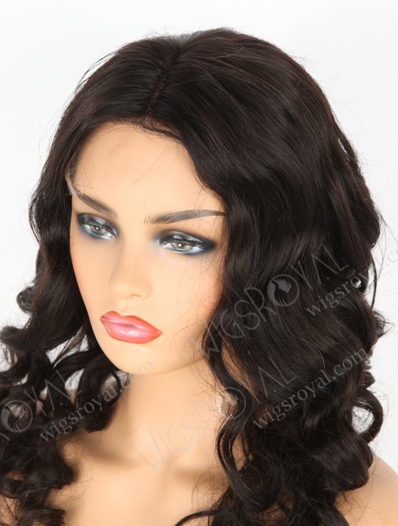 In Stock Indian Remy Hair 22" Ocean Wave Natural Color 5"×5" HD Lace Closure Wig CW-01026-3731