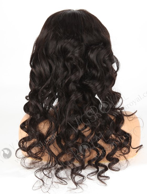 In Stock Indian Remy Hair 22" Ocean Wave Natural Color 5"×5" HD Lace Closure Wig CW-01026-3733