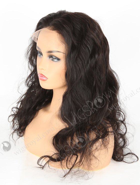 In Stock Indian Remy Hair 20" Body Wave Natural Color 5"×5" HD Lace Closure Wig CW-01021-3695