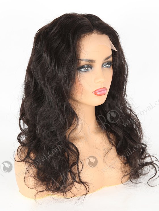 In Stock Indian Remy Hair 20" Body Wave Natural Color 5"×5" HD Lace Closure Wig CW-01021-3696