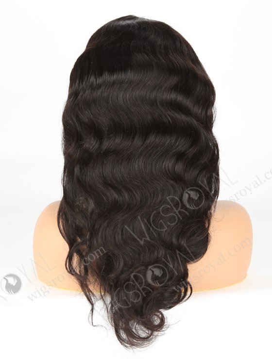 In Stock Indian Remy Hair 18" Body Wave Natural Color 5"×5" HD Lace Closure Wig CW-01020-3683