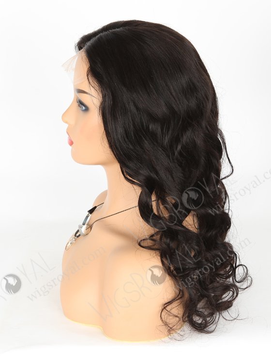 In Stock Indian Remy Hair 20" Ocean Wave Natural Color 5"×5" HD Lace Closure Wig CW-01025-3722