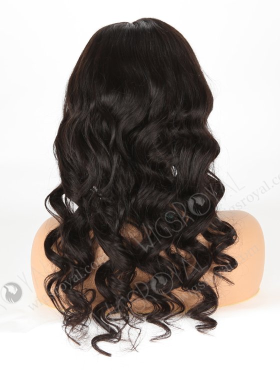 In Stock Indian Remy Hair 20" Ocean Wave Natural Color 5"×5" HD Lace Closure Wig CW-01025-3725
