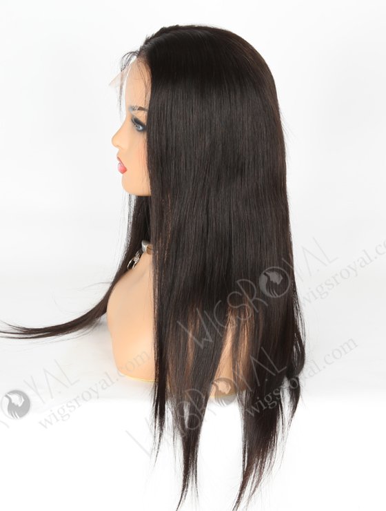 In Stock Indian Remy Hair 20" Straight Natural Color 5"×5" HD Lace Closure Wig CW-01018-3652