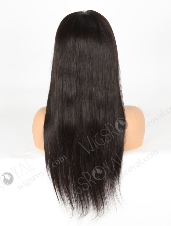 In Stock Indian Remy Hair 20" Straight Natural Color 5"×5" HD Lace Closure Wig CW-01018-3656