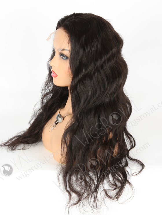 In Stock Indian Remy Hair 22" Body Wave Natural Color 5"×5" HD Lace Closure Wig CW-01022-3709