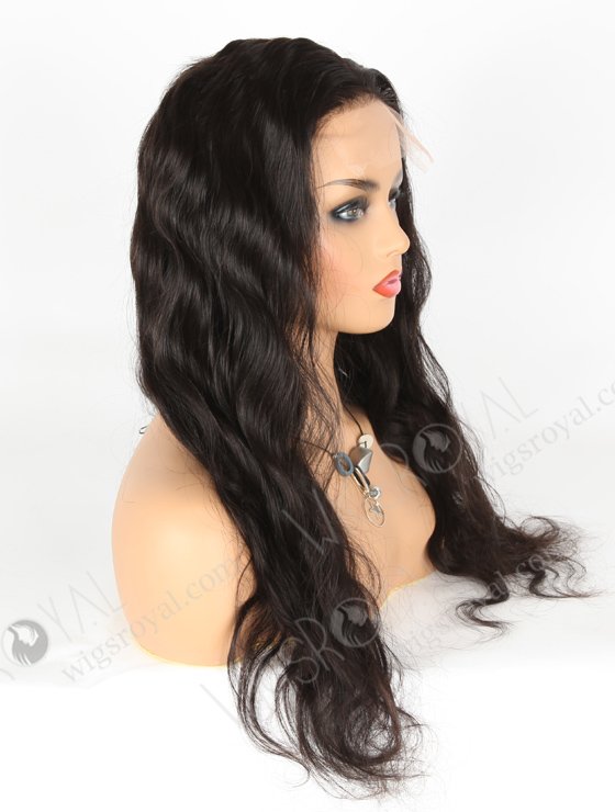 In Stock Indian Remy Hair 22" Body Wave Natural Color 5"×5" HD Lace Closure Wig CW-01022-3710
