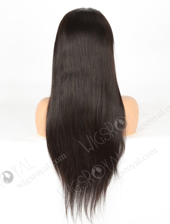 In Stock Indian Remy Hair 22" Straight Natural Color 5"×5" HD Lace Closure Wig CW-01019-3677