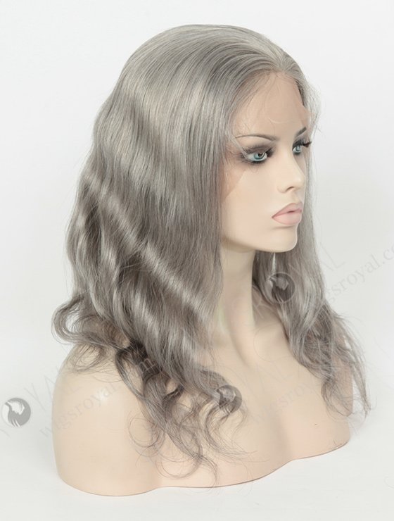 Brazilian Body Wave Grey Color Full Lace Wigs WR-LW-096-4053