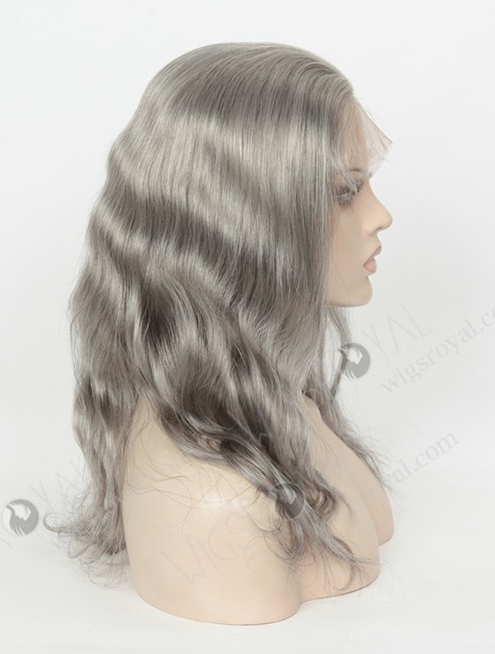 Brazilian Body Wave Grey Color Full Lace Wigs WR-LW-096-4052