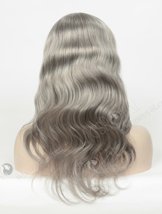 Brazilian Body Wave Grey Color Full Lace Wigs WR-LW-096-4055