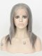 Grey Brazilian Hair Yaki Full Lace Wigs WR-LW-097