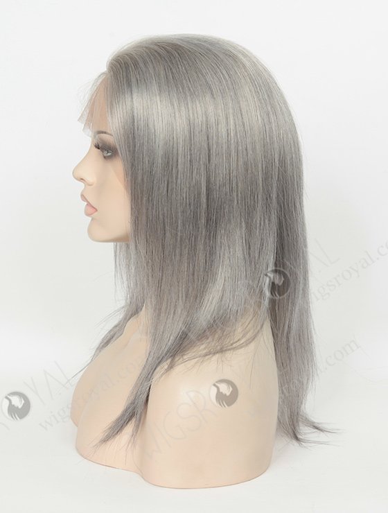 Grey Brazilian Hair Yaki Full Lace Wigs WR-LW-097-4065