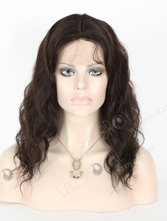 Natural Looking Ladies Wigs Best Wig Companies | In Stock Malaysian Virgin Hair 14" Natural Straight Natural Color Silk Top Full Lace Wig STW-316-3882