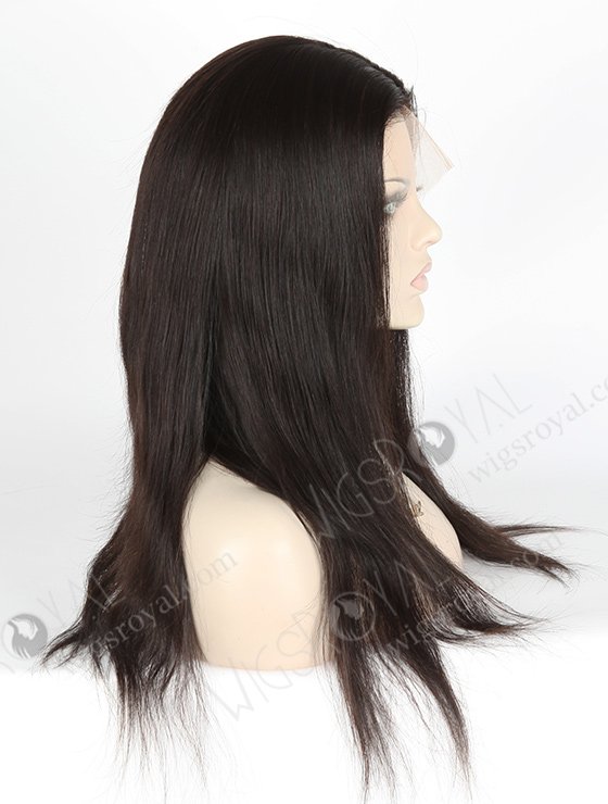 Hidden Knots Natural Scalp Silk Top Wigs | The Most Realistic Parting 18 Inch Straight Brazilian Hair Wig STW-319-3979