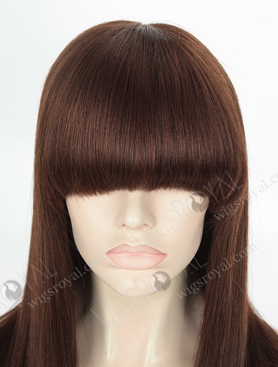 Light Yaki Evenly Blended 3#/4# Color Malaysian Virgin Hair Wigs WR-LW-103-4127
