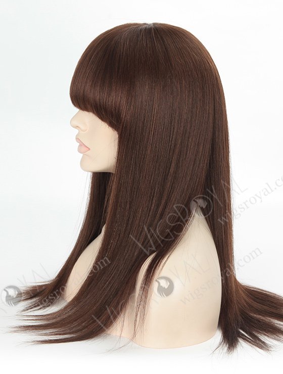 Light Yaki Evenly Blended 3#/4# Color Malaysian Virgin Hair Wigs WR-LW-103-4128