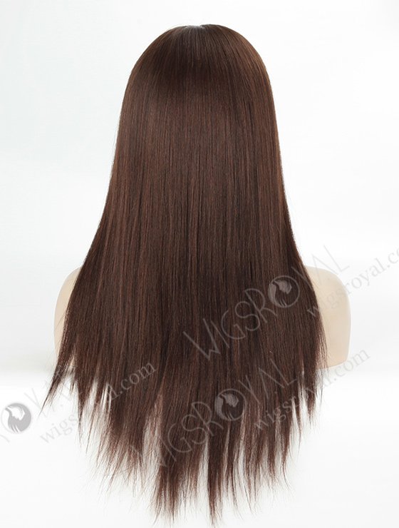 Light Yaki Evenly Blended 3#/4# Color Malaysian Virgin Hair Wigs WR-LW-103-4131