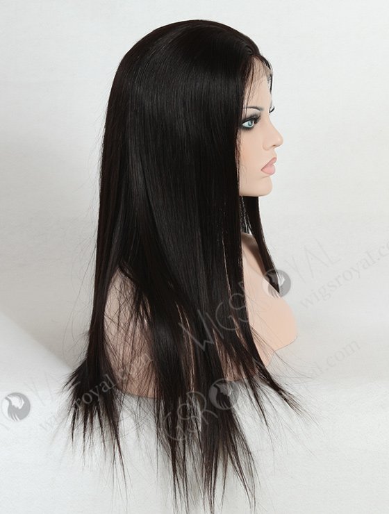 In Stock Malaysian Virgin Hair 20" Straight Natural Color Silk Top Full Lace Wig STW-310-4058