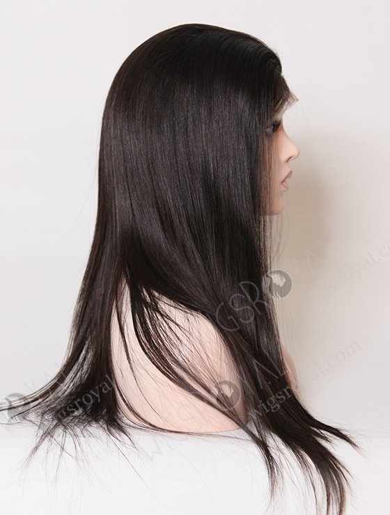 In Stock Malaysian Virgin Hair 20" Straight Natural Color Silk Top Full Lace Wig STW-307-4075