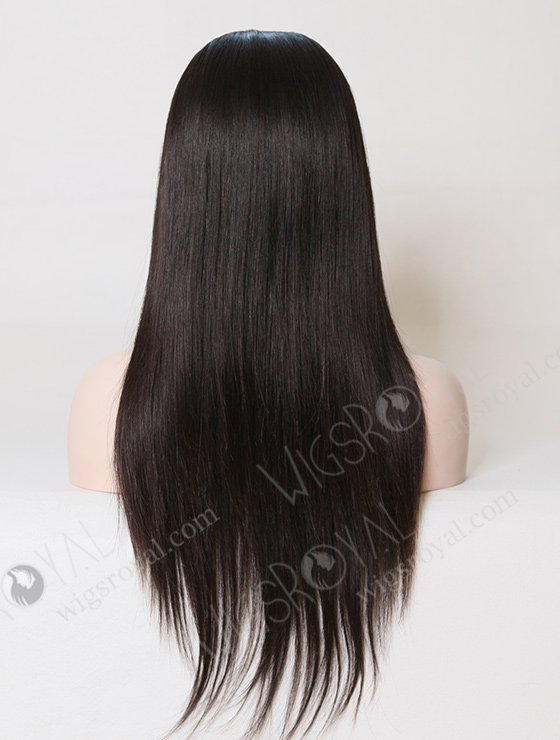 In Stock Malaysian Virgin Hair 20" Straight Natural Color Silk Top Full Lace Wig STW-307-4076