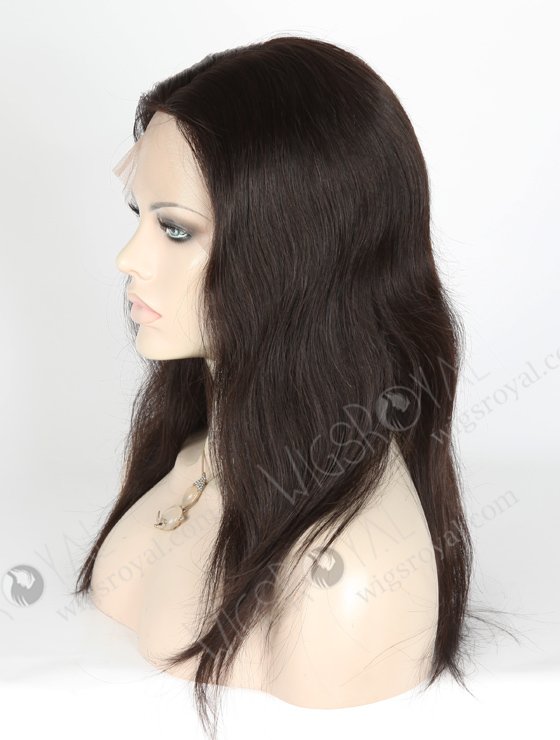 Best Wigs Online Websites Natural Real Hair Silk Top Wigs for Women | In Stock Malaysian Virgin Hair 14" Straight Natural Color Silk Top Full Lace Wig STW-322-3878