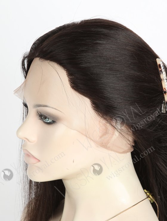 In Stock Brazilian Virgin Hair 14" Straight Natural Color Silk Top Full Lace Wig STW-430-4470