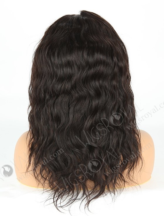 In Stock Indian Remy Hair 14" Natural Wave Natural Color 360 Lace Wig 360LW-01002-4463